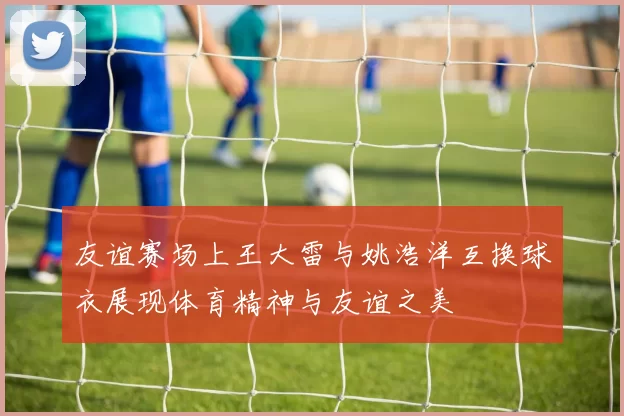 友谊赛场上王大雷与姚浩洋互换球衣展现体育精神与友谊之美